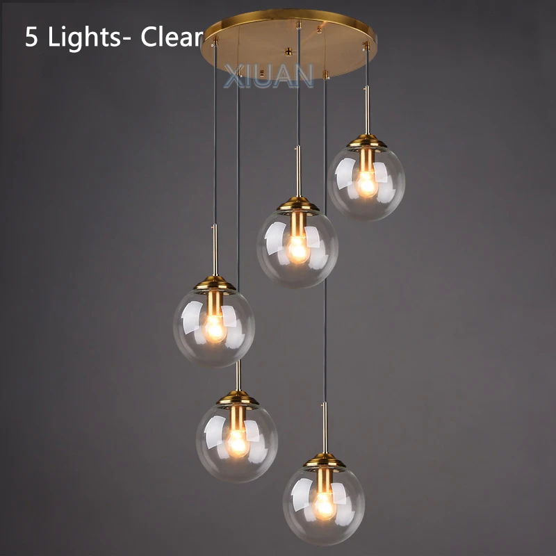 XIUAN Bernstein LED Pendant Lamp Smoky Gray 9