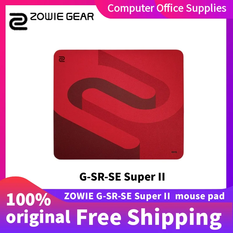 

ZOWIEG-SR-SE Professional Gaming Mouse Pad Hybrid Woven Surface Base Rubber Large Desktop Pad ESports 3.5MMGaming Mouse Pad