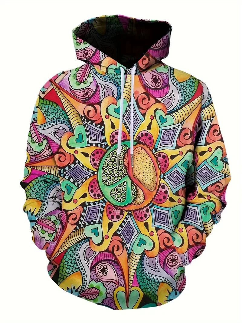 مضحك رجل مجردة الفن نمط هوديي ثلاثية الأبعاد طباعة الرجال مقنعين البلوز ملابس للرجال الكتابة على الجدران الرجال المتضخم بلوزات هوديي