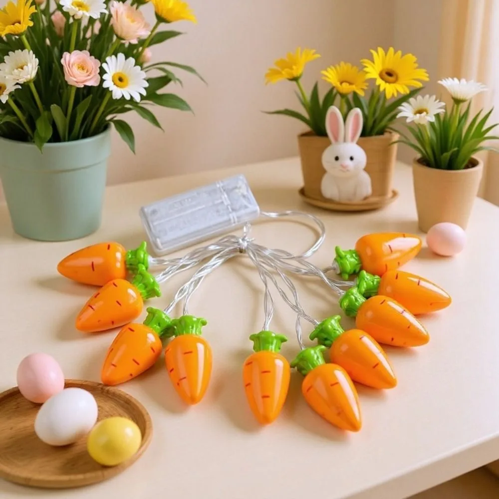 Warm White Easter String Lights LED Lighting Ambience Lighting Cracked Egg LED Light Decorative String Lamp Ornament Lamp