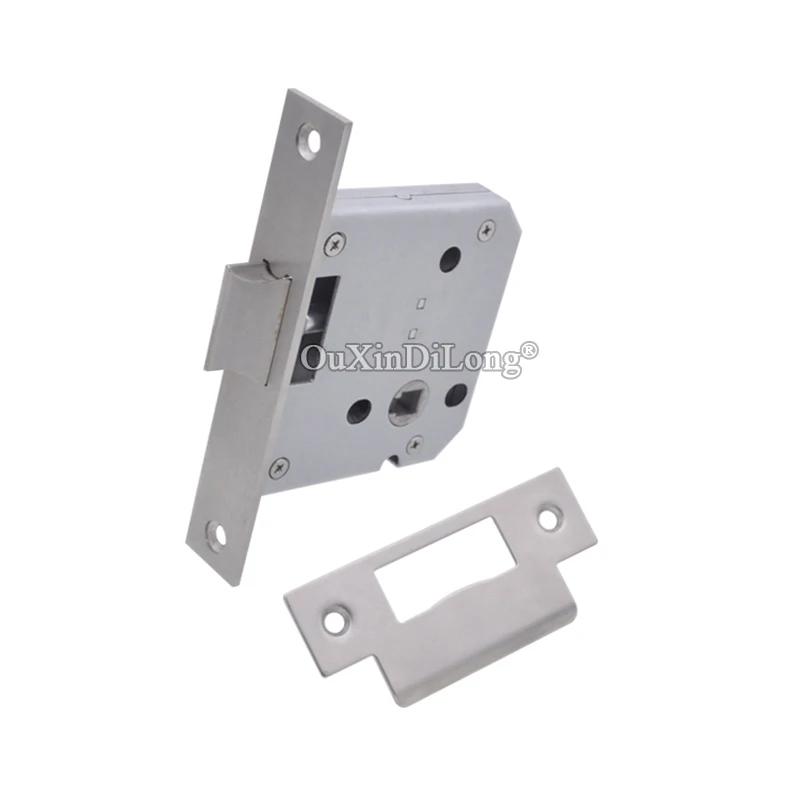 

Brand New 1PCS European Mortise Door Lock body Passage / Fire Escape Door Lock body 55 Aisle Door Lock body Repair Parts