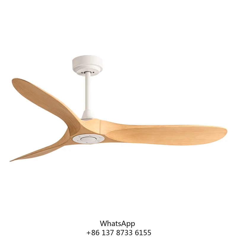 Model 666 52 Inch Light Weight Ceiling Fan With ABS Blade Matter Tuya Chandelier With Fan Ceiling