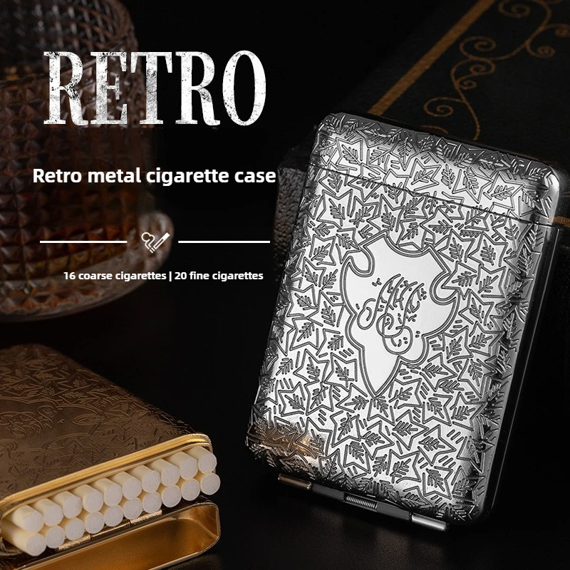 

Birmingham Bloody Gangster Shebrew's Same Three-open Cigarette Box Retro Metal Cigarette Box 16 Packs/20 Packs