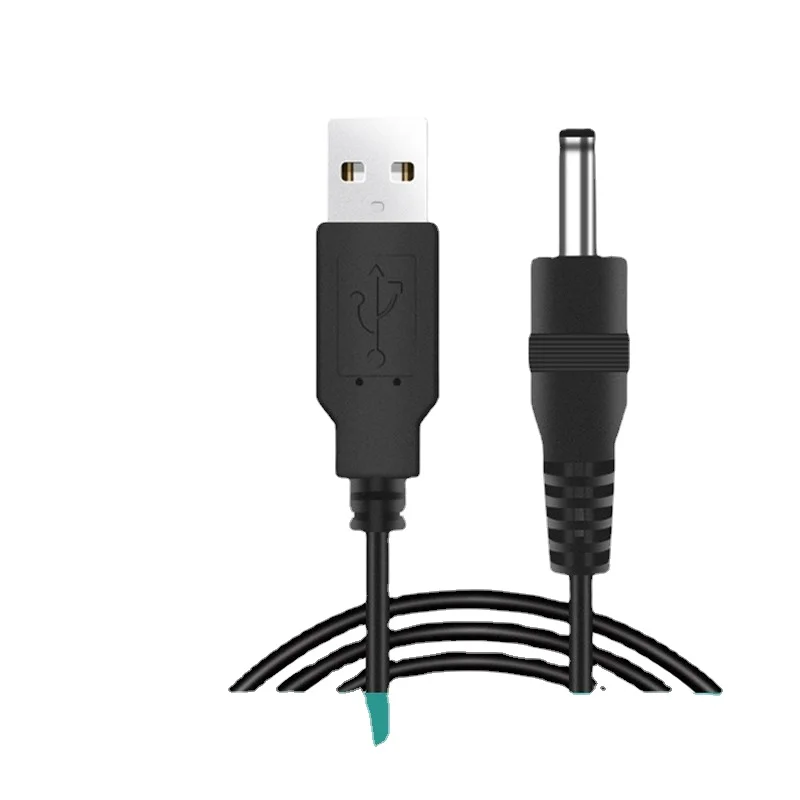 Câble d'alimentation USB vers DC 5.5mm, connecteur rapide pour MP3/MP4, 2.1x3.5mm, 5V