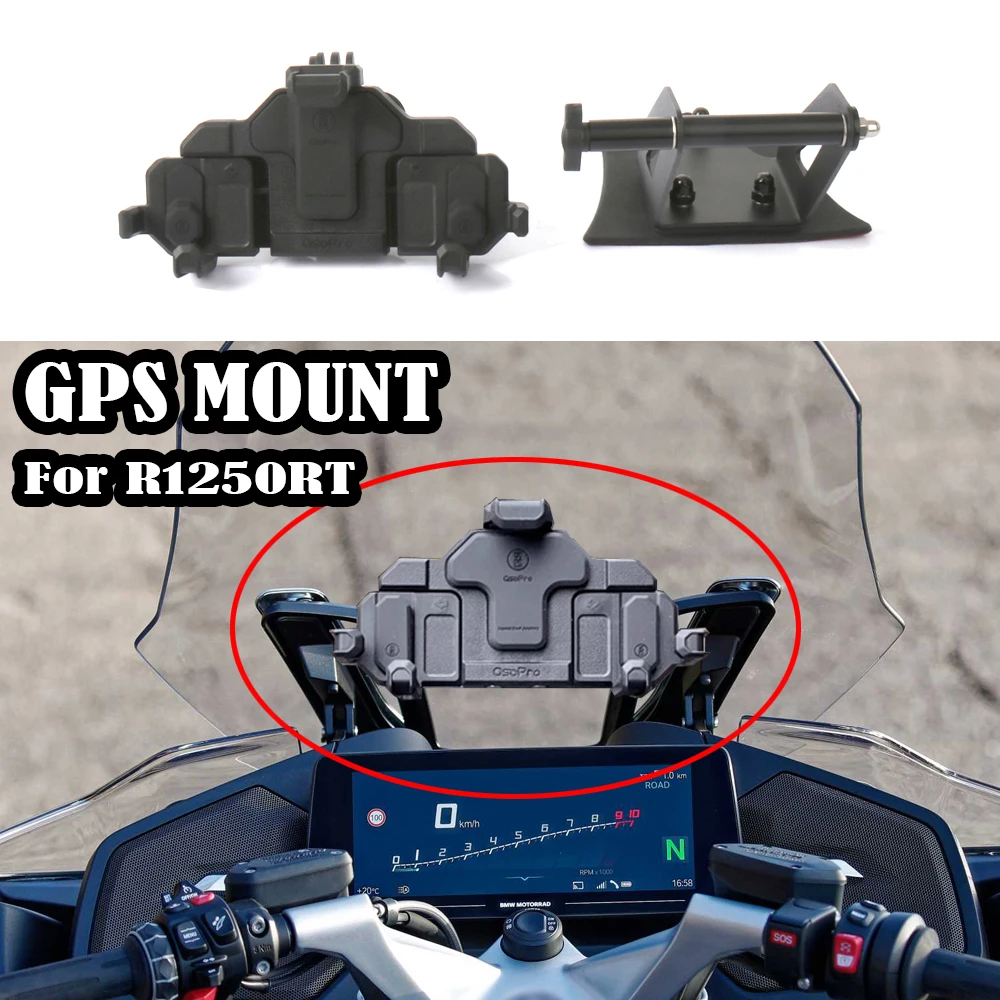 Mobile Phone Charging Holder For BMW R 1250 RT R1250RT Motorcycle Accessories Navigation Instrument Bracket 2021 - 2023 2024