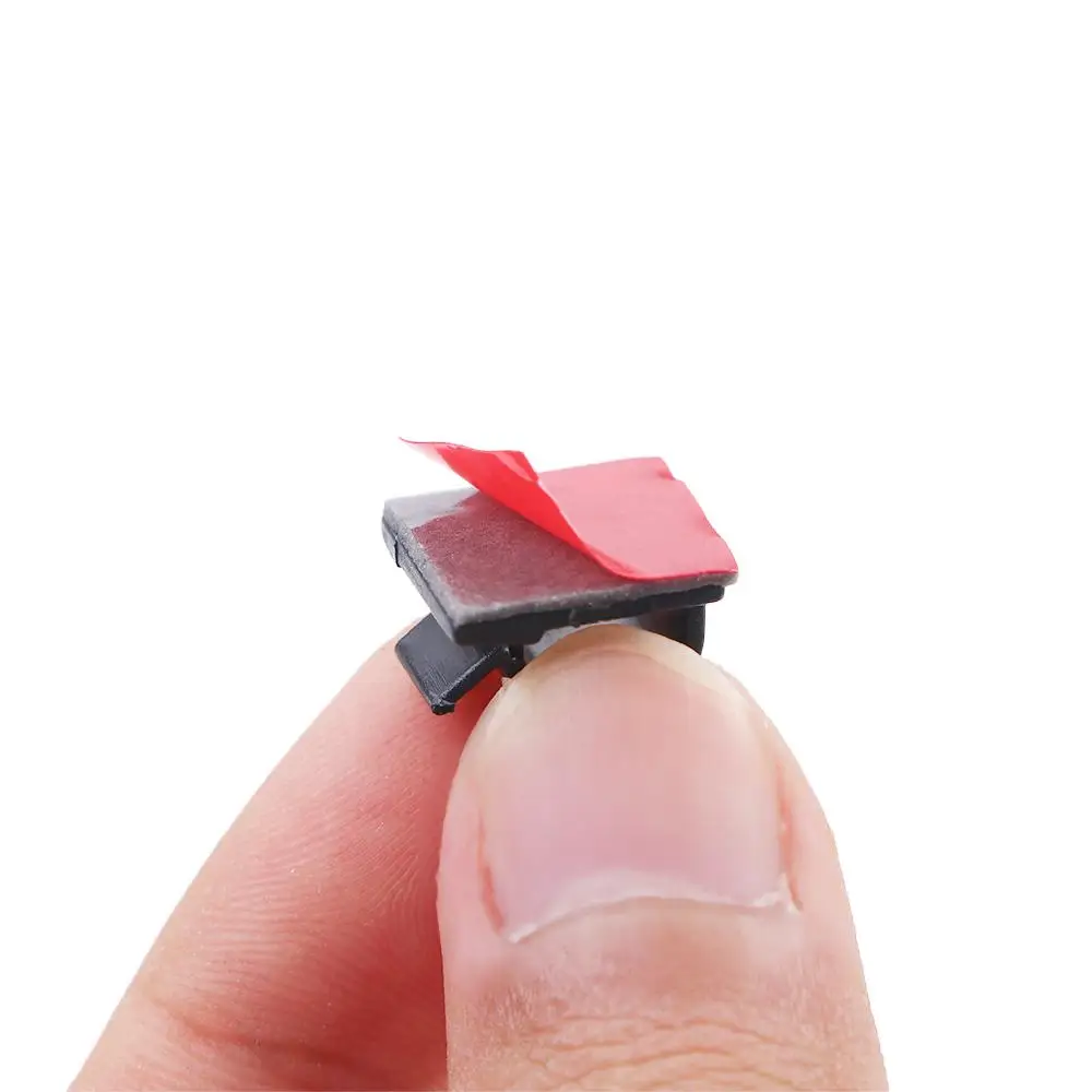 Plastic Desk Storage for Car Dash Bucket Clips Holder Cable Clips Wire Tie Cable Cable Management Cable Clamp Cable Winder