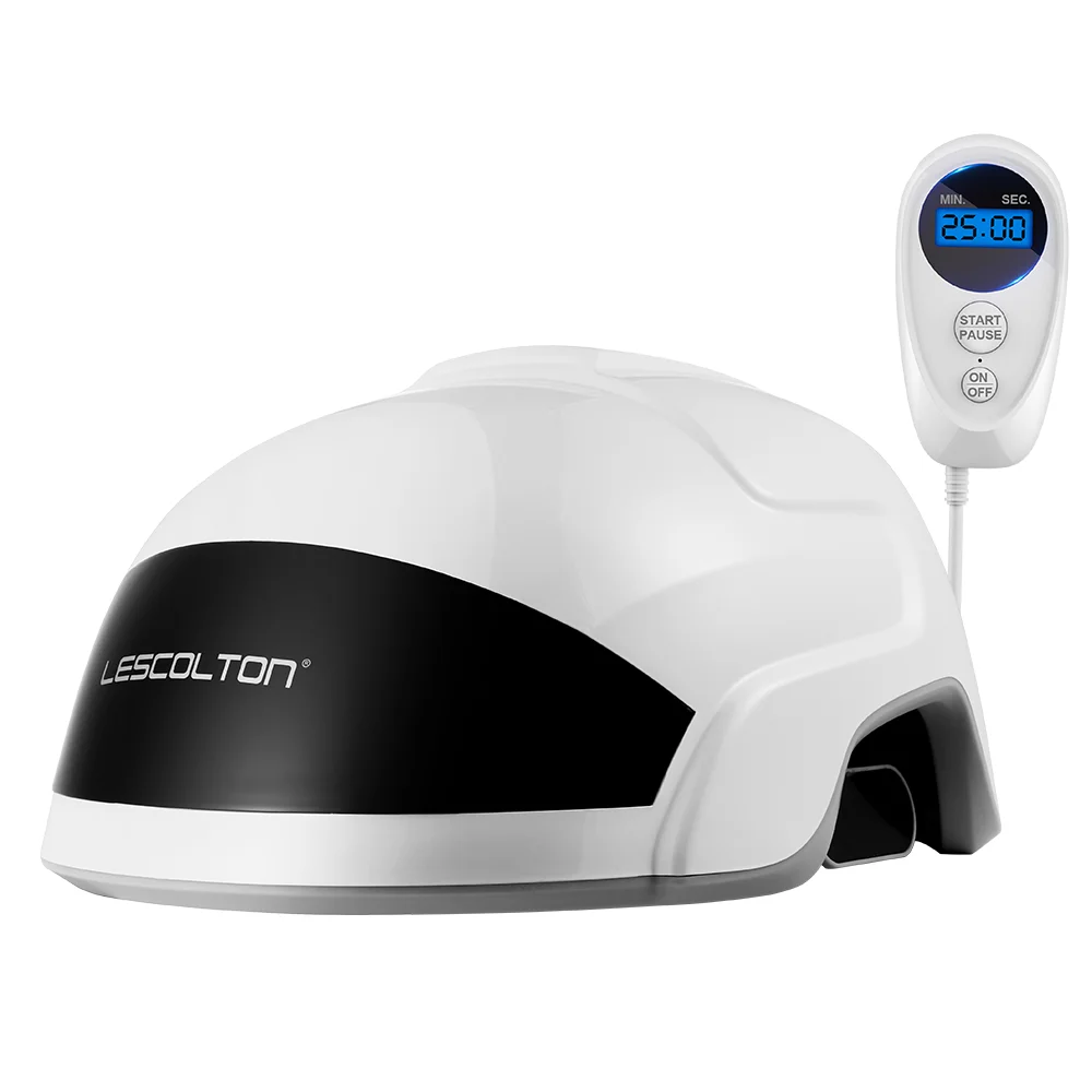 Sichere und komfortable Laser wellen technologie Haar wiederherstellung Haarausfall behandlung 670nm Laser therapie helm