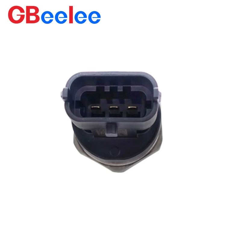 2PCS Diesel Engine Parts Fuel Injection High Pressure Sensor Excavator Common Rail Pressure Sensor 0281002937 20973777 D6E D7E D