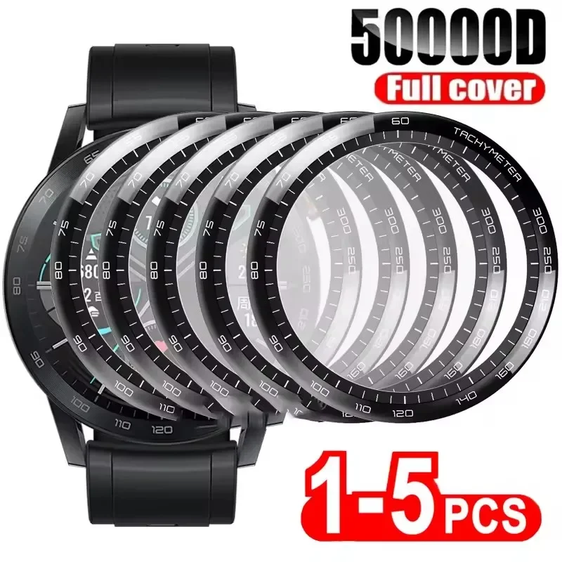 20D Curved Edge Tempered Glass For Huawei Watch GT2 Pro GT3 GT 2 3 46MM Screen Protector Protective film Smart Watch Accessories