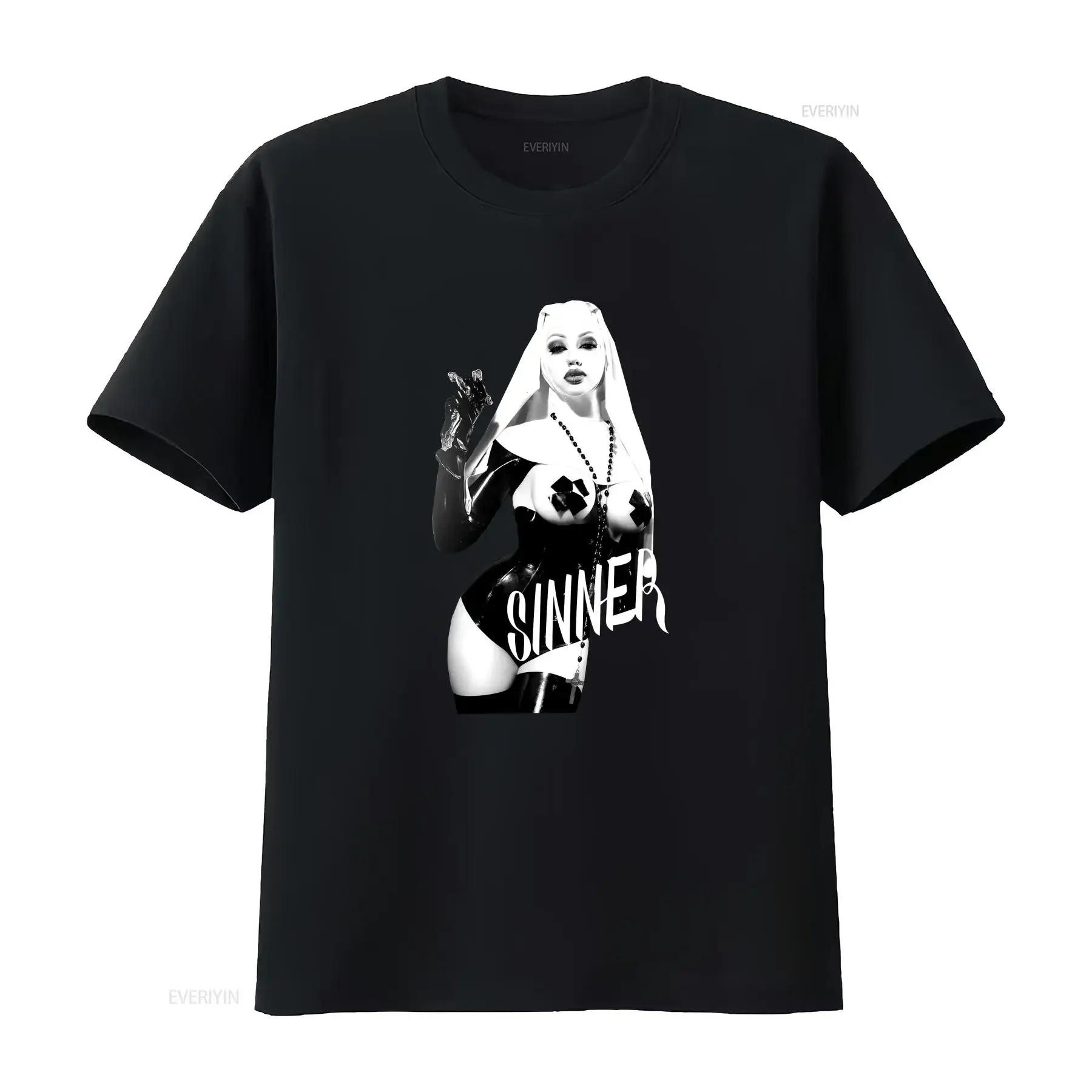 Sinner Vol 1 Reformation of The Religion T Shirt vintage Washed graphic Casual Versatile Comfortable Slightly Breathable Unisex