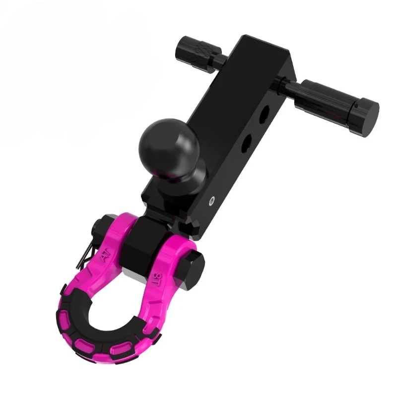 

Pickup Heavy Duty Recovery Towing Hitch Receiver Pintle Hook With Forged Hooks