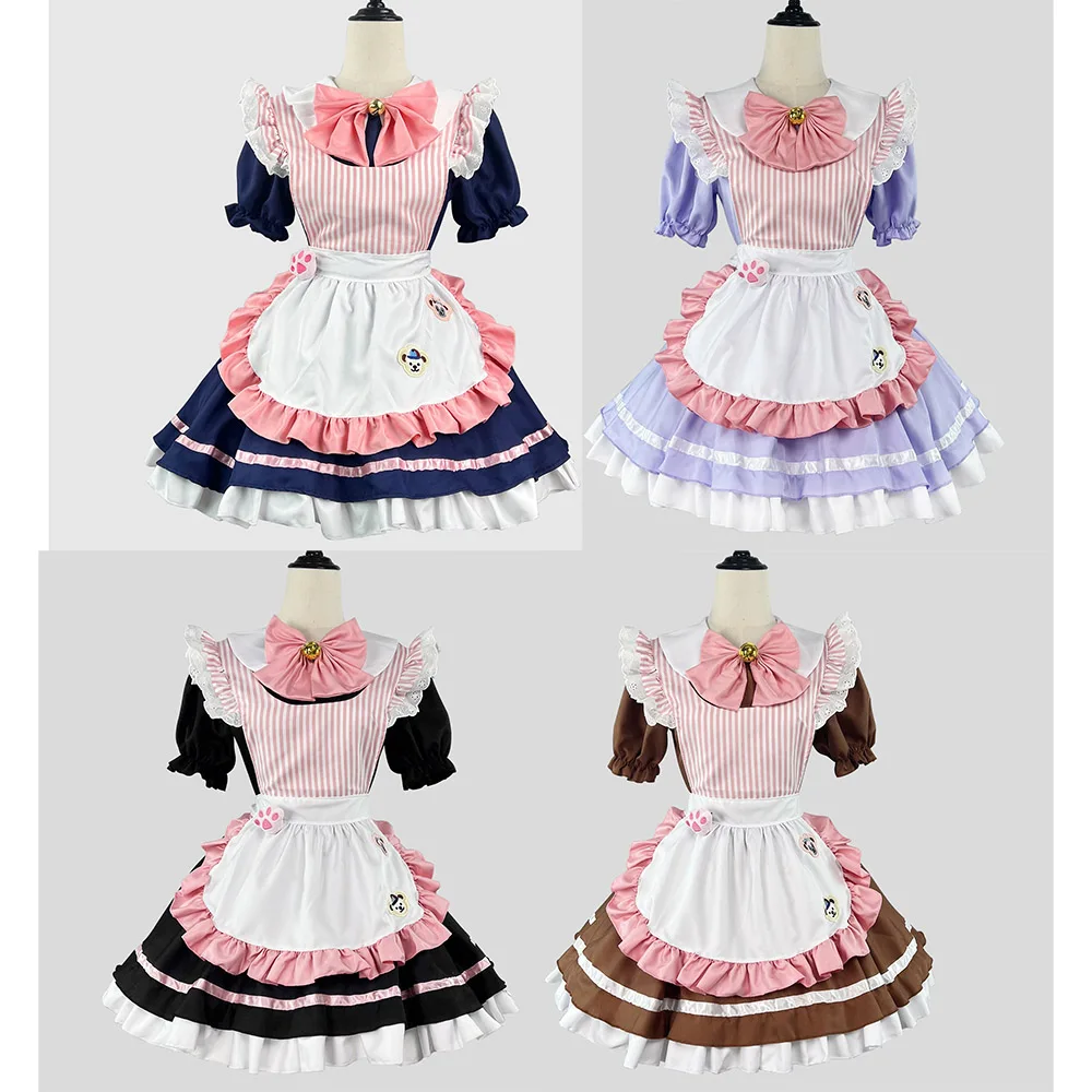 

Cute Lolita Cat Maid Dress Costumes Cosplay Cat Girl Maid Dress Suit for Waitress Maid Party Stage Costumes S -5XL 2025 Hot SALE