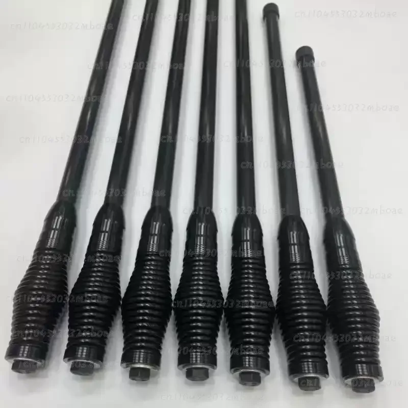 Thickened Spring Car Flagpole Antenna with Height Limit Strap, Vehicle Cattle Bar Decorative Screw Mount Flag Pole Accessory
