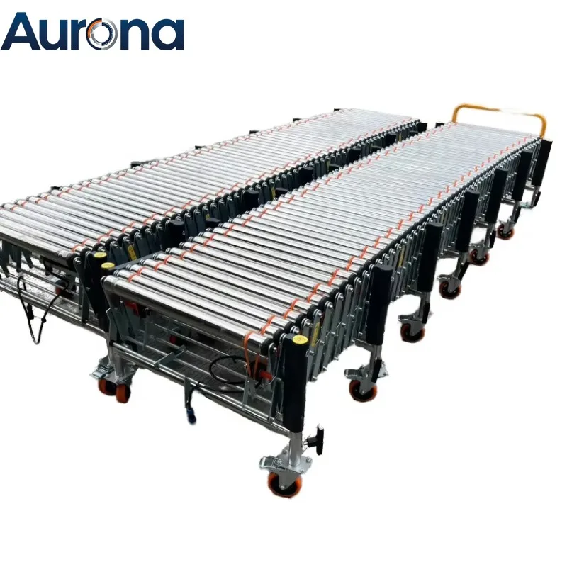【Professtional】High Quality Belt Electric Worktable Top Dough Power Track Part Live System Expansible Roller Conveyor Bearing Co