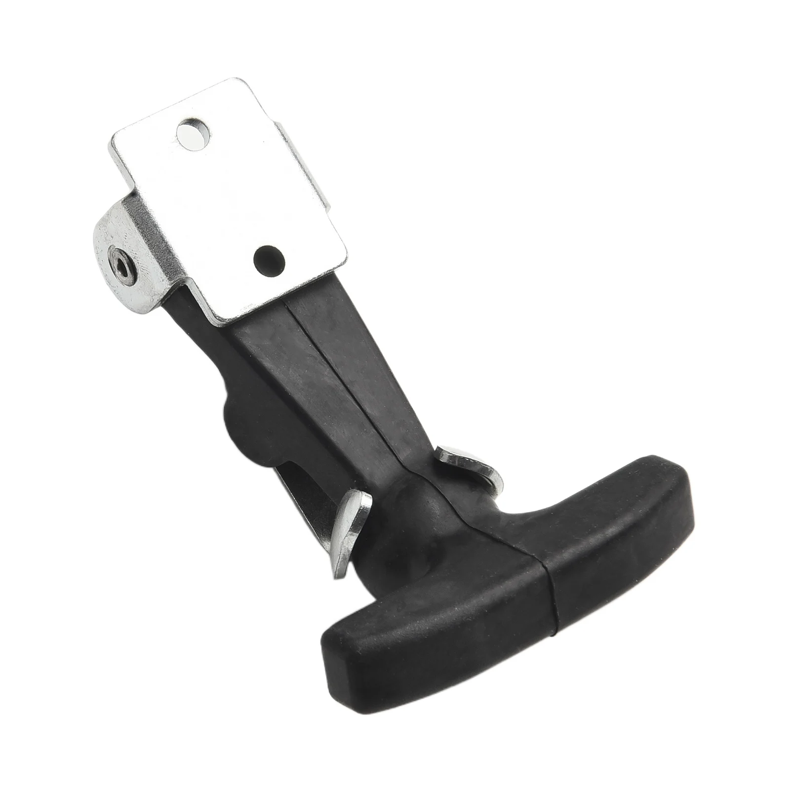 Rubber Hood Latch Stainless Steel T Handle For Installation Stainless Steel Brackets Comfortable Grip Elastic And Flexible