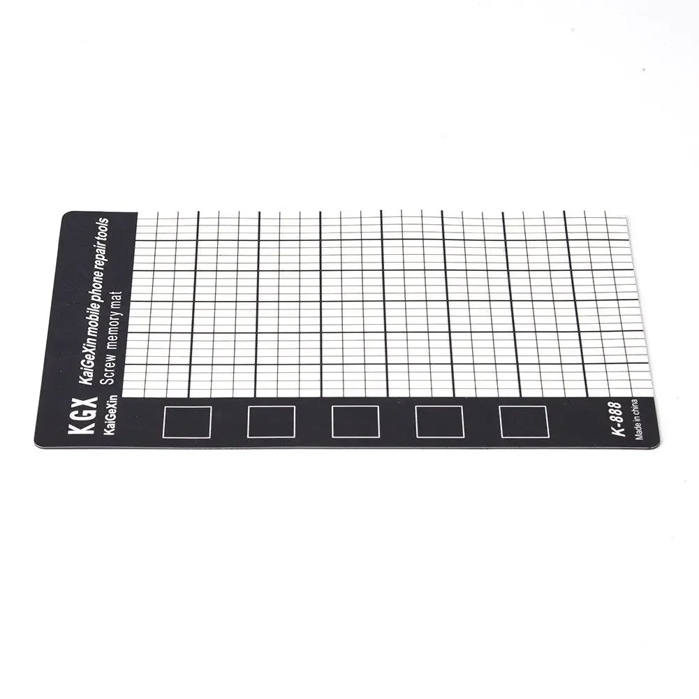 Chart Magnetic Screw Mat Memory Phone Repair Tool Tools Work Laptop Mini Mobile 145*90mm Hand 1 pezzi vendita calda