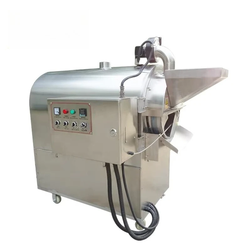 Customized Easy Operation Nut Roaster Automatic Small Pine Nut Cashew Toaster Sunflower Seeds Peanut Electric Roaster Machine