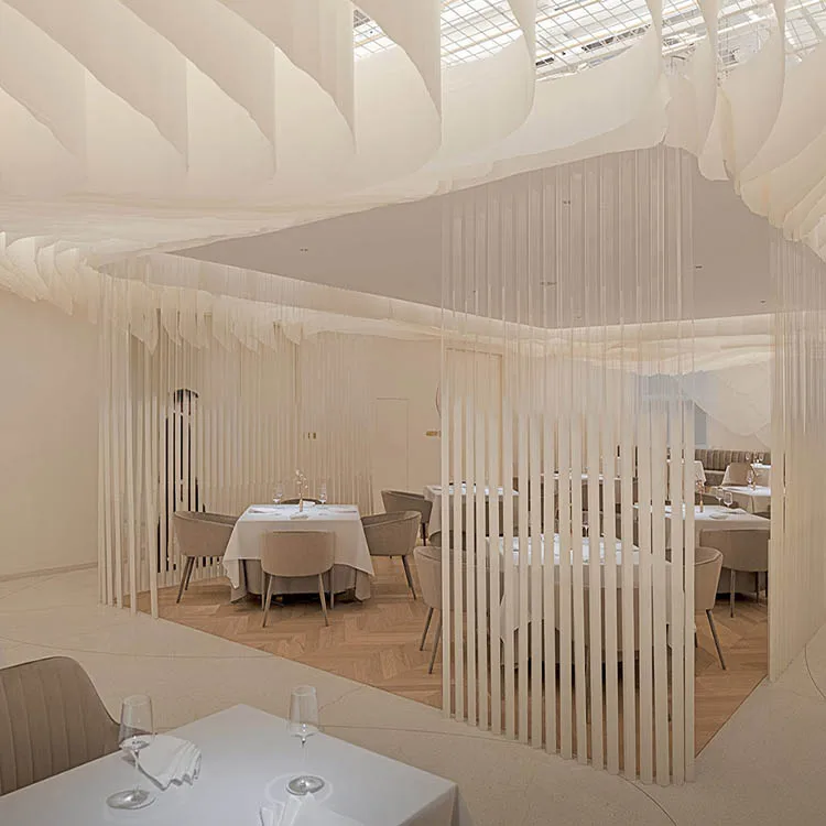 

Hotel One Stop Solution Customized Commercial Light Luxury Furniture Hotel Restaurant Set