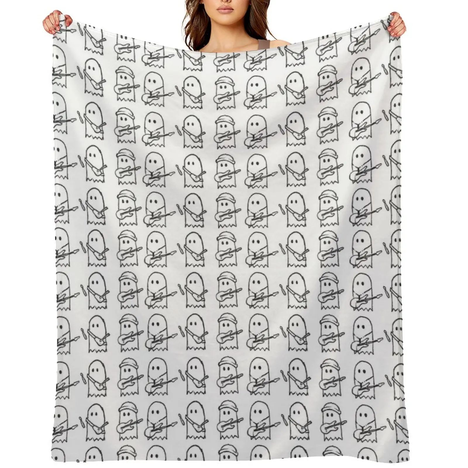 Julie and the Phantoms Ghosties Throw Blanket Blankets For Sofas Large For Decorative Sofa For Sofa Thin Blankets