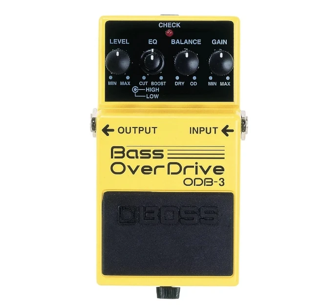 BOSS Guitar Chorus Effects Pedal, yellow bass ODB-3 Overdrive Guitar Effect Pedal