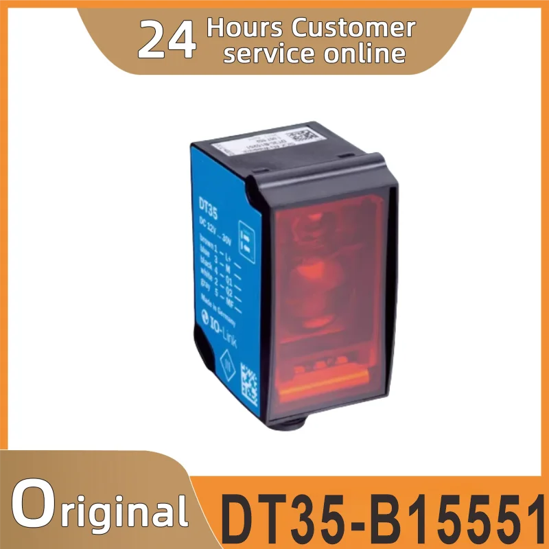 

Совершенно новый оригинальный лазерный датчик дальности. DT35-B15251 1057652 DT35-B15551