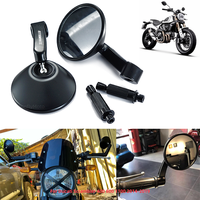 For Ducati Scrambler 400 800 1100 2014-2019 Universal 7/8'' 22mm Handle Bar End Rearview Mirror Motorcycle Rear View Mirror