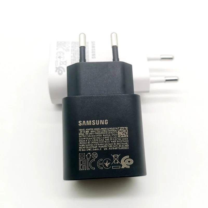 Samsung 25W Super Fast Charger Travel Adapter Type C Cable For Galaxy Z Flip Fold 6 5 4 3 2 S20 S21 S22 S23 S24 Note 20 Ultra 10