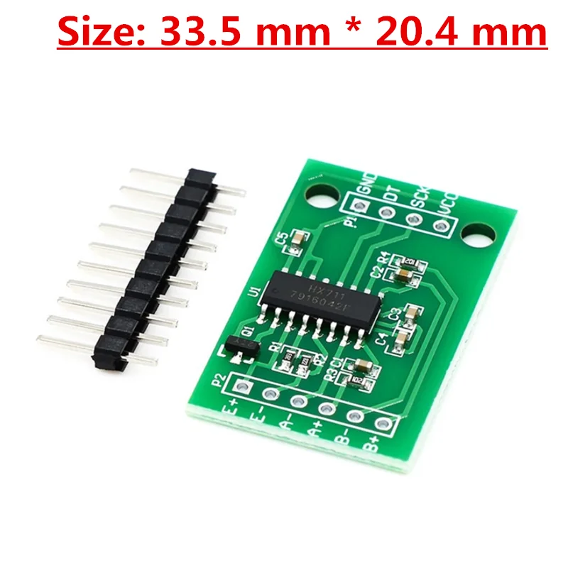 HX711 Weighing Pressure Sensor 24-bit Precision A/D Module