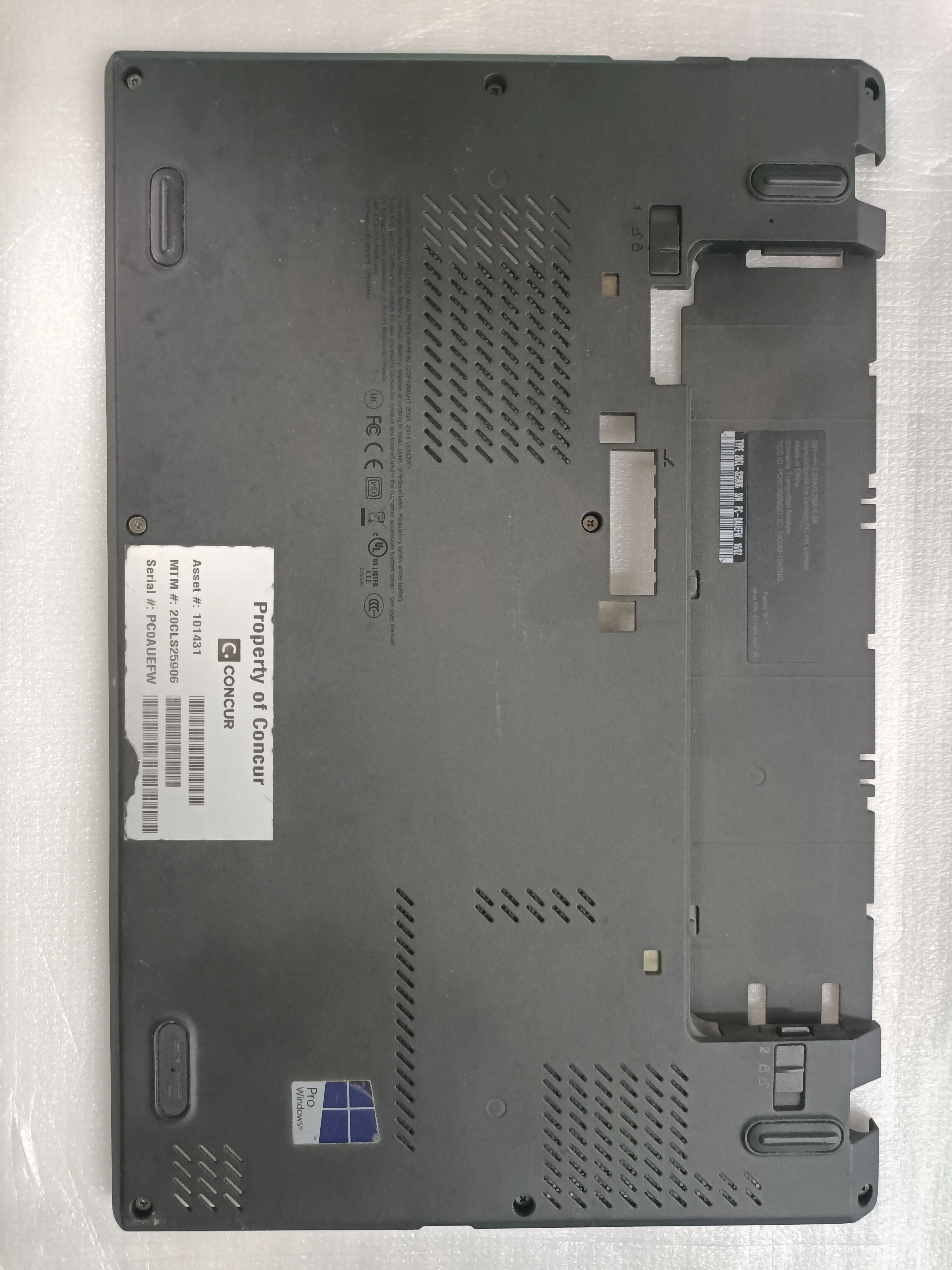

Б/у оригинал для Lenovo Thinkpad X240 X250 D, нижняя крышка корпуса 04X5184 00HT389