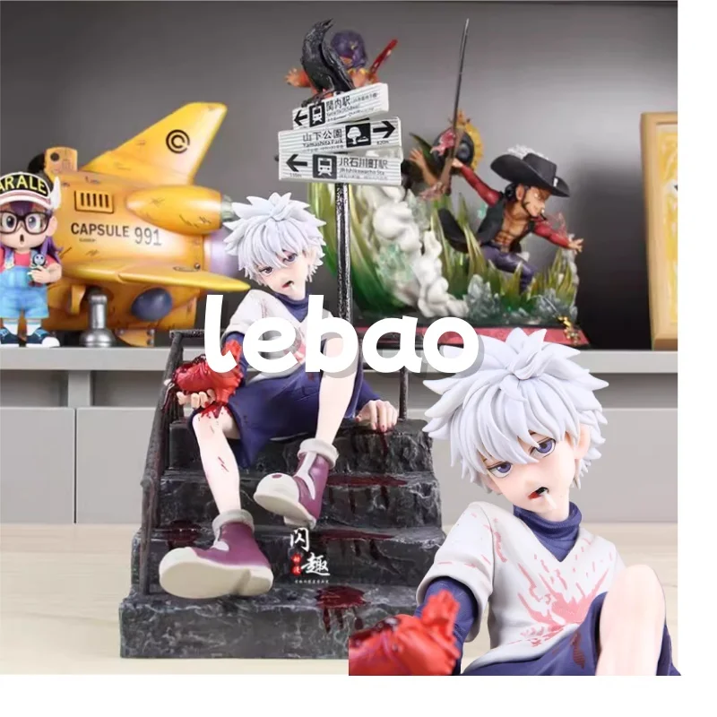 

[24-часовая доставка] Killua Zoldyck, полноценная мультяшная кукла «Охотник, работает GK», чтобы собрать подарки на день рождения на складе.