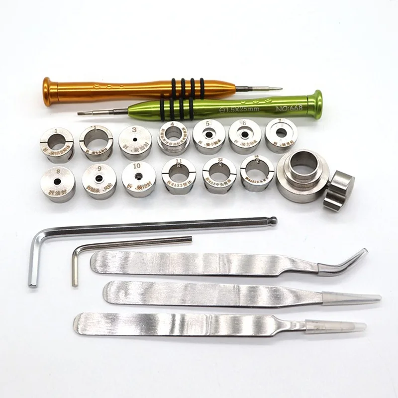 

Portable Dental Handpiece Repair Tools Professional Maintenance Kit with Aluminum Box