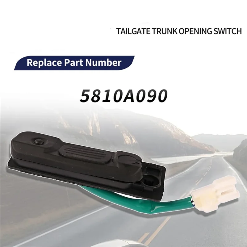 Precise Car Rear Trunk Lid Lock Release Handle Tailgate Switch Button 5810A090 For Mitsubishi Outlander Sport ASX RVR 2011-2020