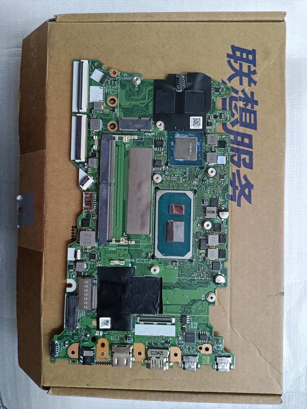 For Lenovo ThinkBook 14 G2 ITL Laptop Motherboard FLV34 LA-K051P with CPU I7-1195G7 RAM 8G 100% Test