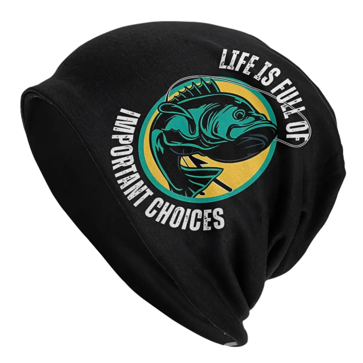 Life Is Full Of Important Choices Edition Bath Mat Spring Autumn Soft Hats Bonnet Sport Pullover Breathable Fitness Turban Warm