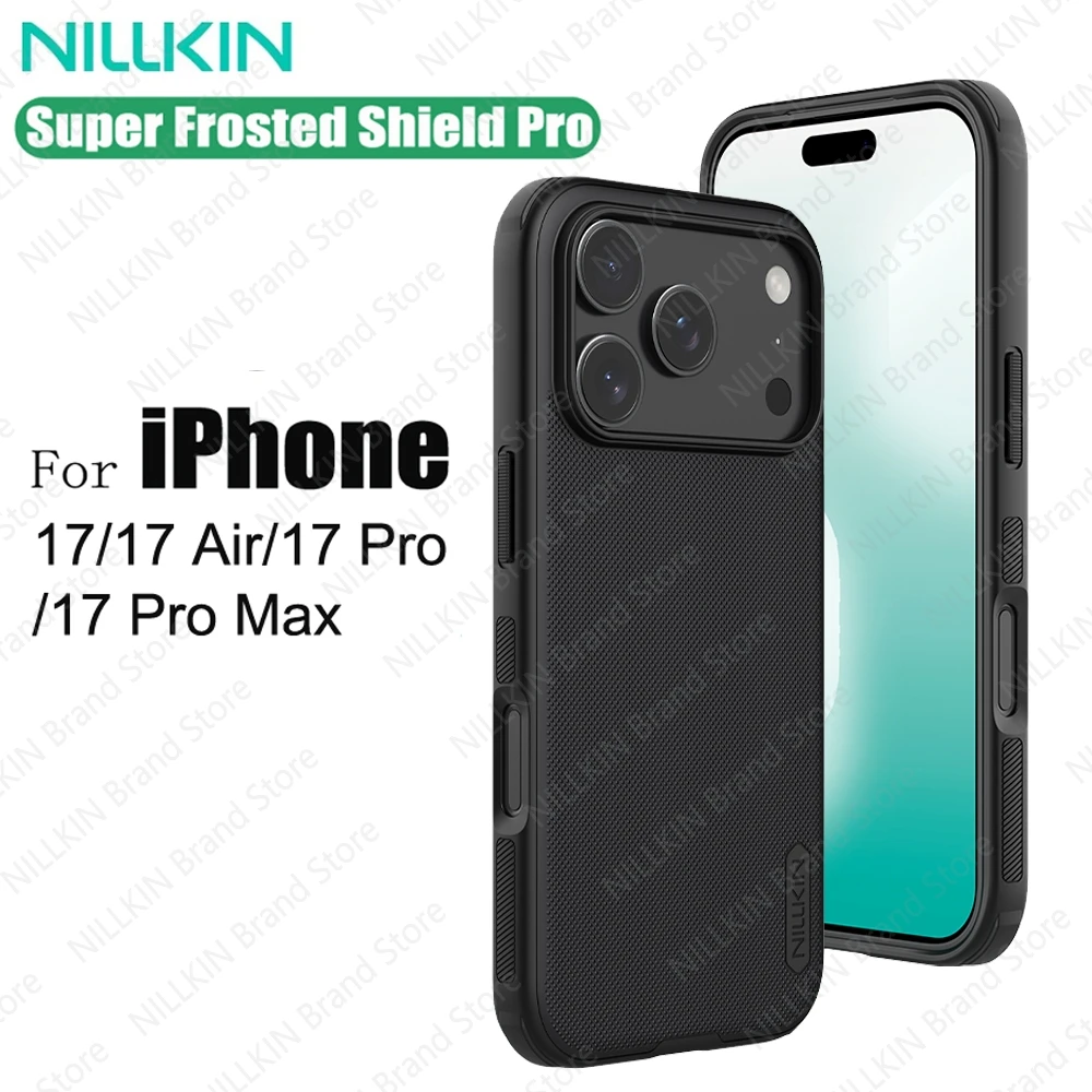 Чехол Nillkin для iPhone 17 Pro Max / 17 Pro Frosted Shield Pro, противоударный, ультратонкий, задняя крышка для iPhone17 для iPhone 17 Air Чехол Nillkin для iPhone 17 Pro Max / 17 Pro Frosted Shield Pro, противоударный, ультратонкий, задняя крышка для iPhone17 для iPhone 17 Air