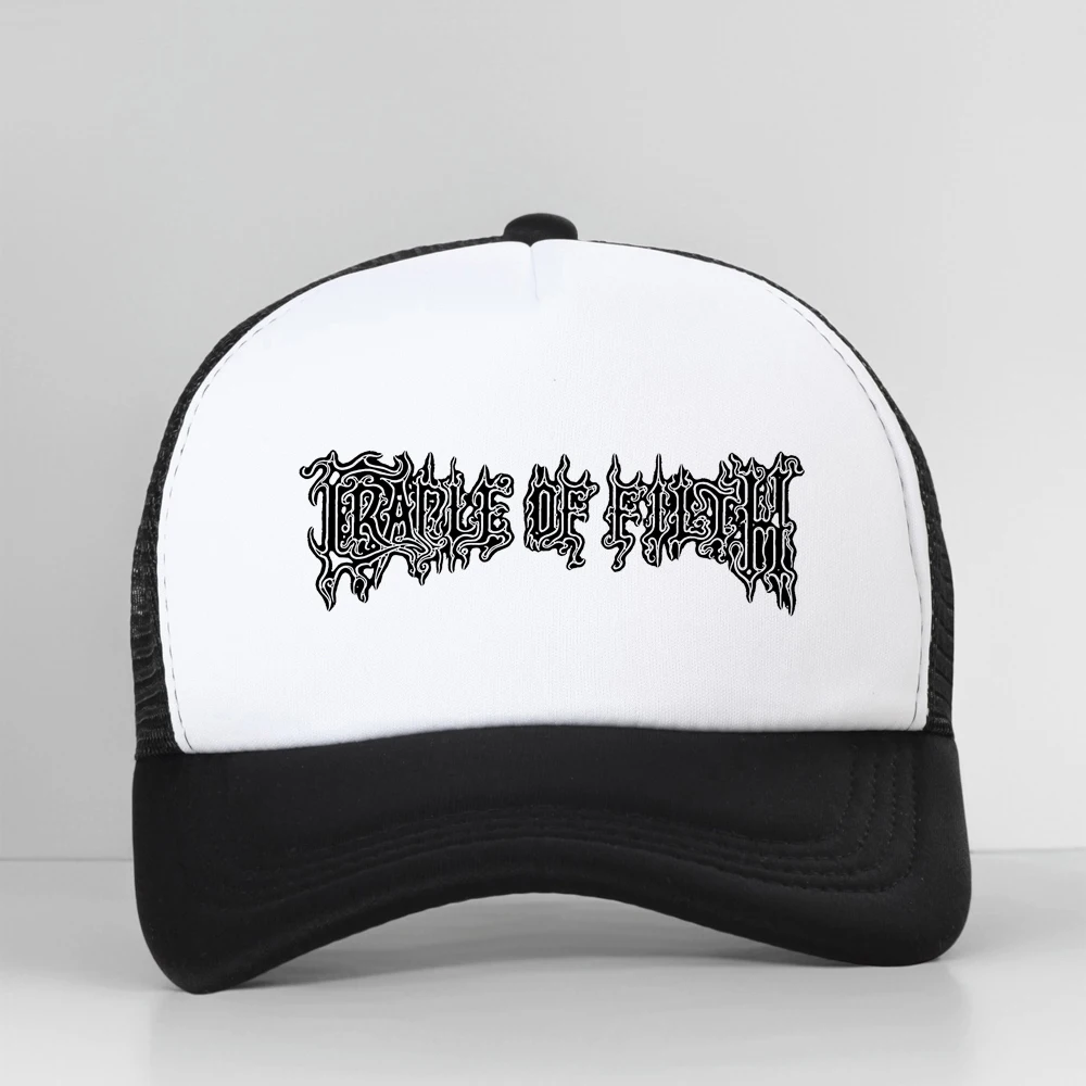 

Cradle Of Filth Dusk And Her Embrace mesh Baseball Cap The Only True English Black Metal Band breathable Snapback Hat