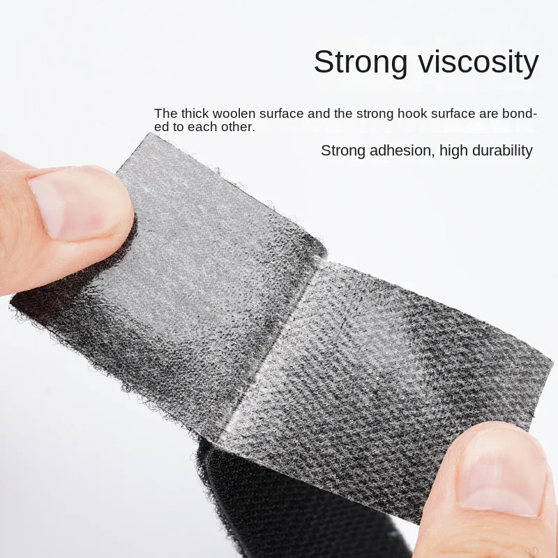 3 メートル 9448A 両面フックとループテープナイロン自己粘着連動非痕跡テープヘビーデューティ粘着ストリップ家庭用車