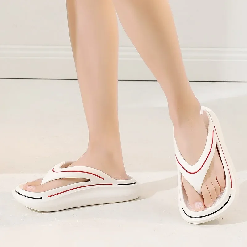 شبشب رجالي نعل سميك ناعم ، شبشب إيفا ، شبشب شاطئ خارجي ، أحذية عصرية ، صنادل رائعة ، جديدة