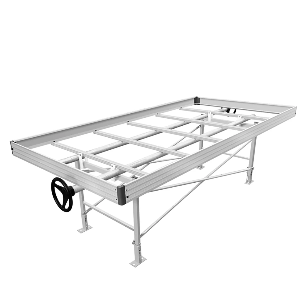 Landbouw Ebb en Flow Hydrocultuur Grow Rolling Bench Table