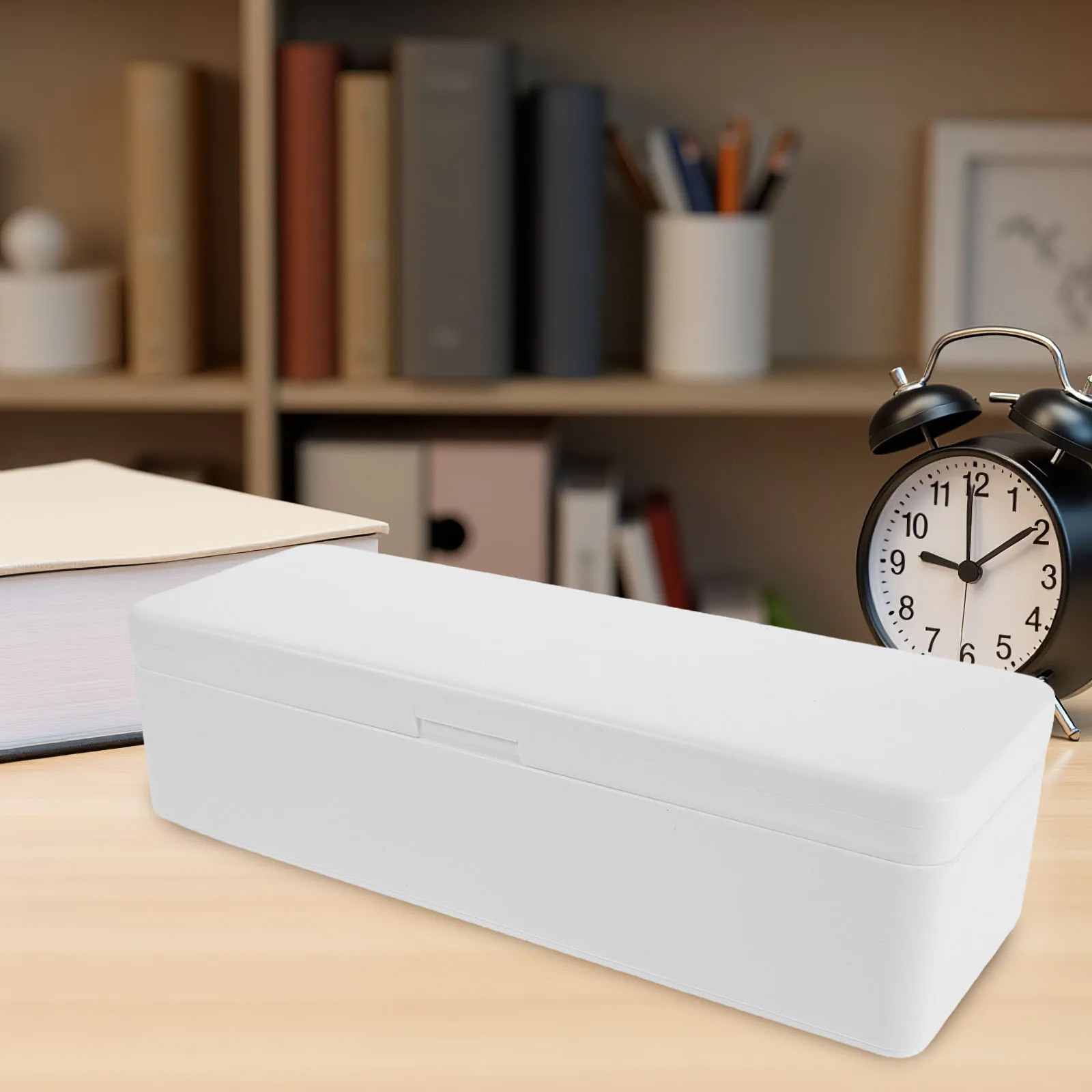 Desktop Organizer Compact Cable Desktop Storage Box Storage Plastic Cord Management Case For Home Office Travel Use