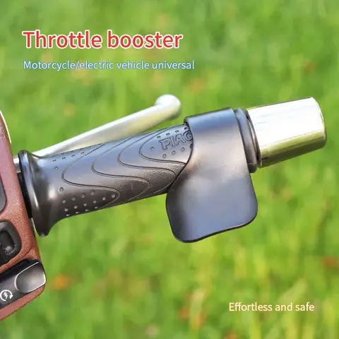 Motorcycle Accelerator Booster Non-Slip Handle Control Assist Grip Handlebar Labor Saver Tools Motor Assist Boosters Clip E-bike