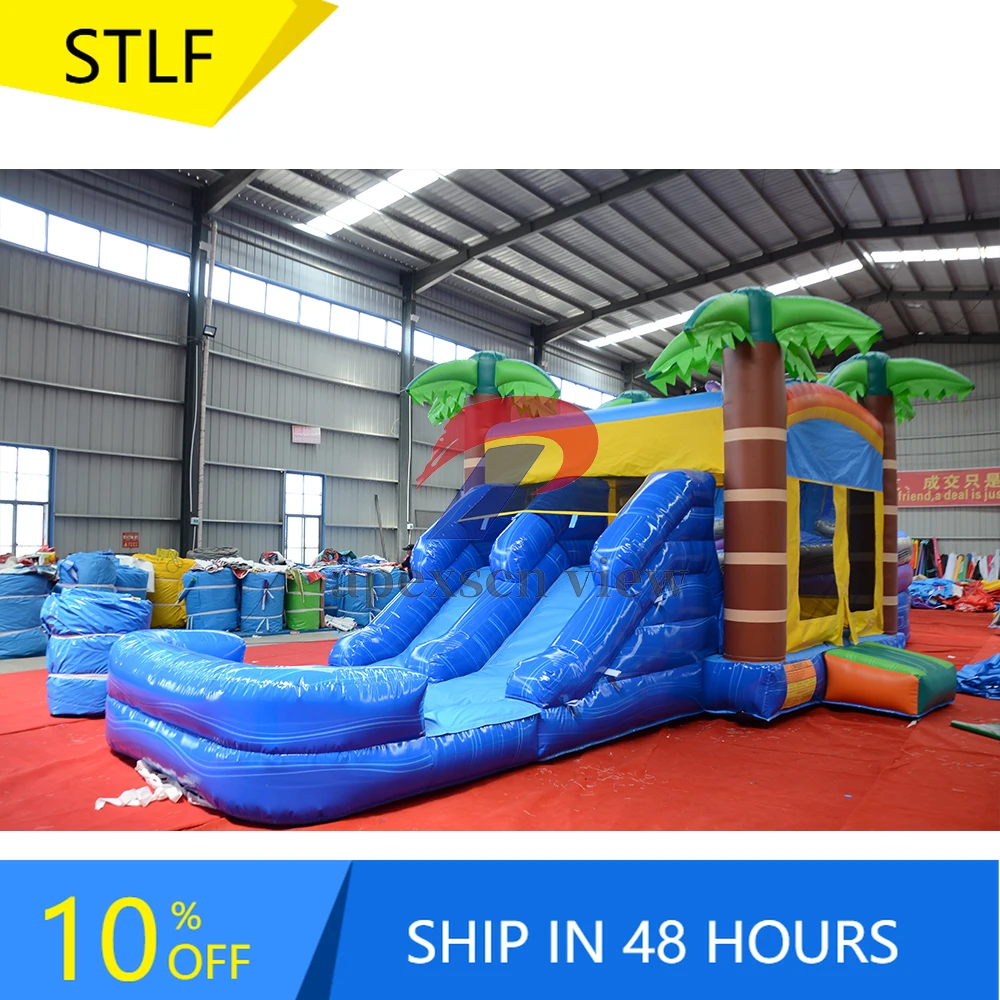 

STLFPlayground Toys Commercial Inflatable Bouncer Air Jumping Bouncing Castles Inflatable Bouncy Castle