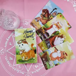 New English Tarot Card 12x7cm Hams Tarot 79 Cards/Set For Family Party Entertainment Boaard Game Playing Cards Kids Toys Gift