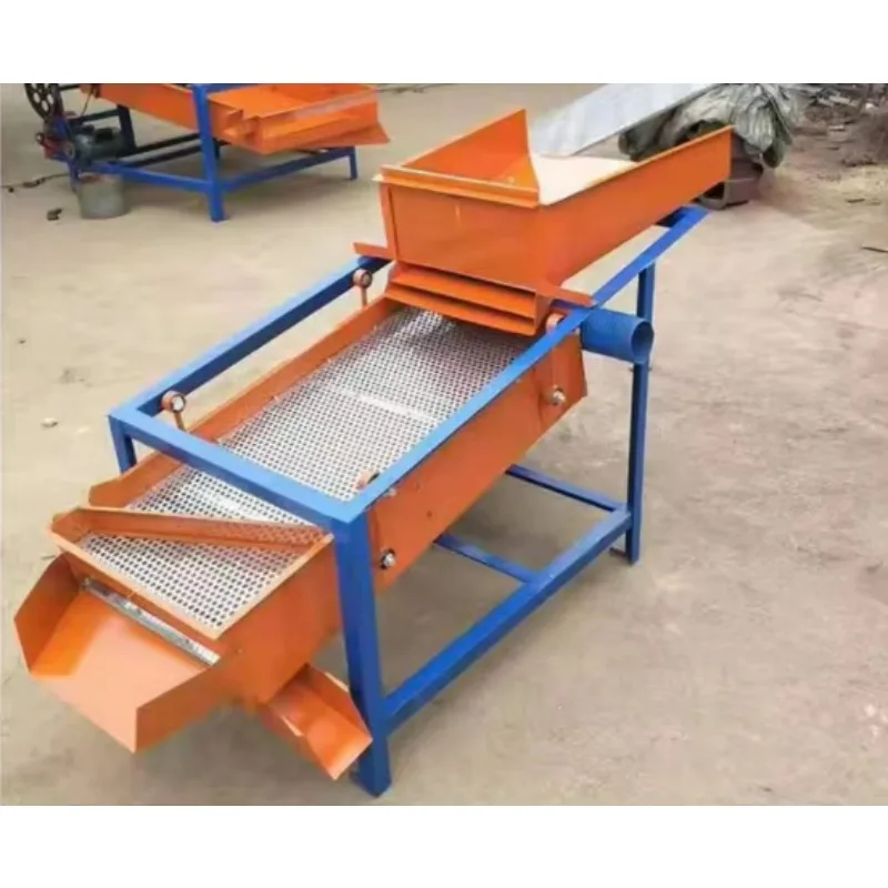 Multifunctional Grain Seed Vibration Screening Machine, Granular Powder Linear Vibration Screen, Sesame, Pepper Grading Screen