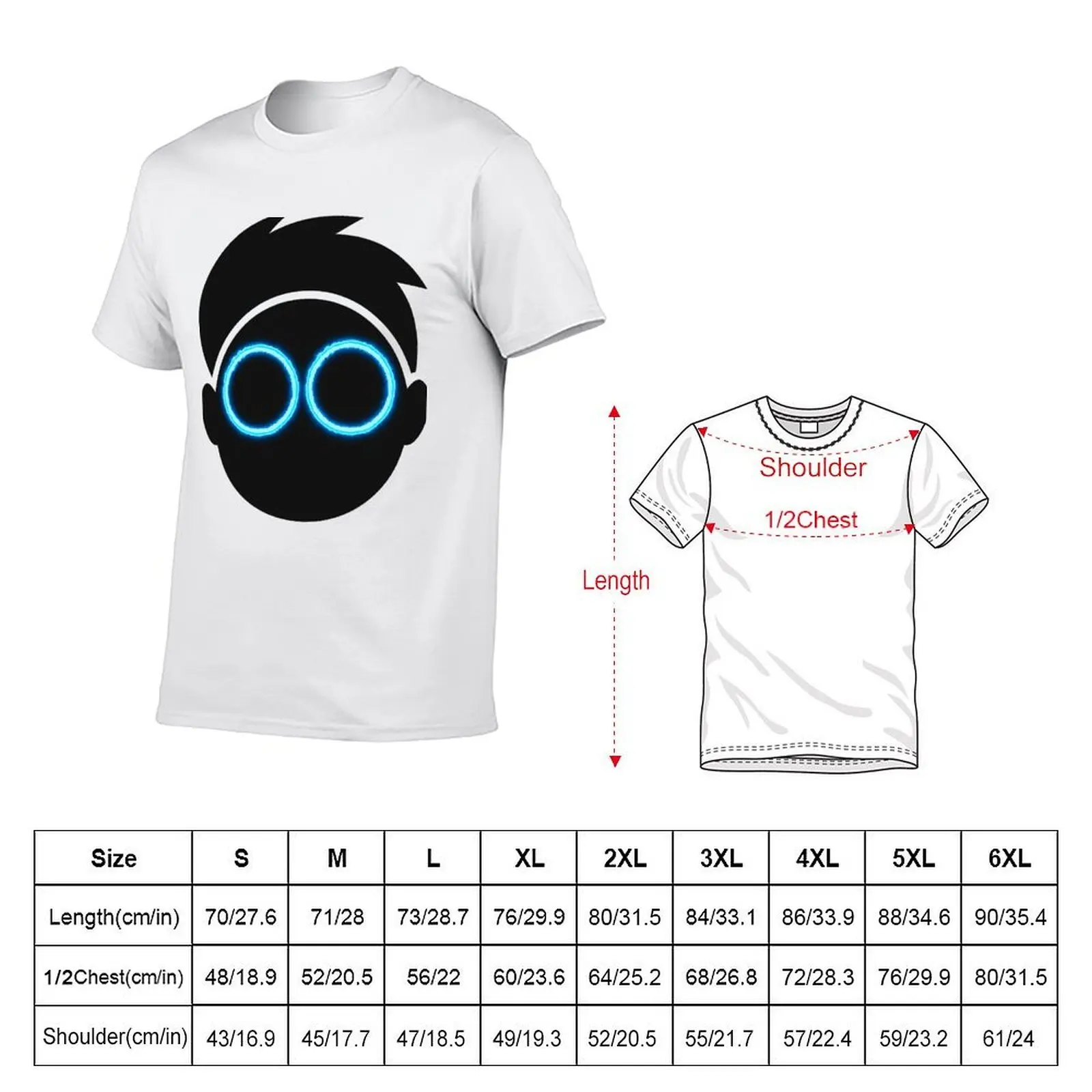 Boy With Cat—boywithuke T-Shirt Daily Wear Plain Short Sleeve Shirt