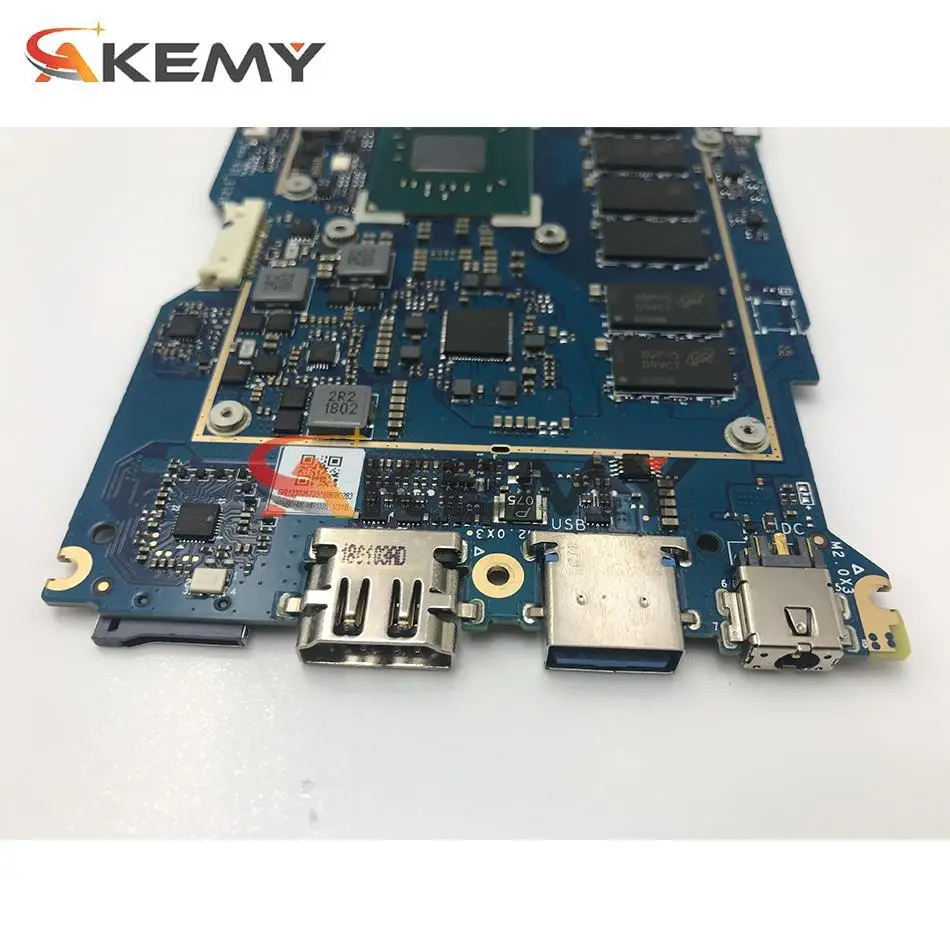 Voor ASUS VivoBook Flip 12 TP202NA J202NA TP202 TP202N TP202NA TP202NAS Moederbord Laptop Moederbord CPU N4200 N3450 2 GB 4 GB RAM
