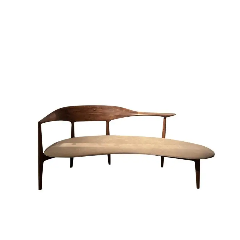 

New Chinese-style princess chair, black walnut sofa chair, living room solid wood leisure chair