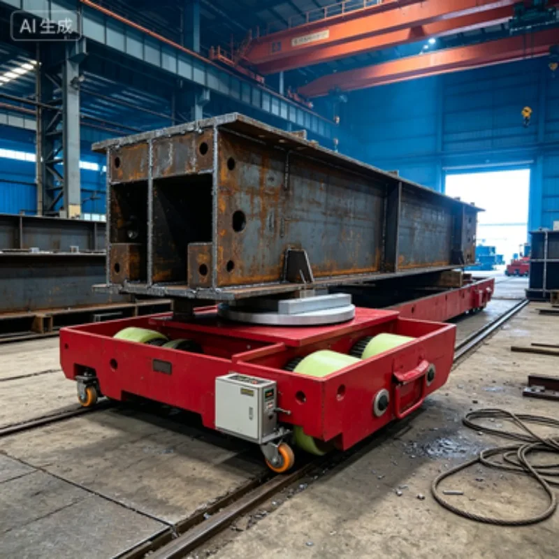 Heavy Object Mover Rotating Straight Electric Tank Truck with Wireless Remote Control Machine Skates