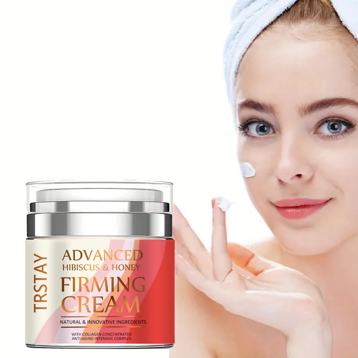 Anti Aging Cream Skin Tightening Neck Firming Seurm Fine Lines Wrinkles Elasticity Firmness Anti-wrinkle Aging Natural