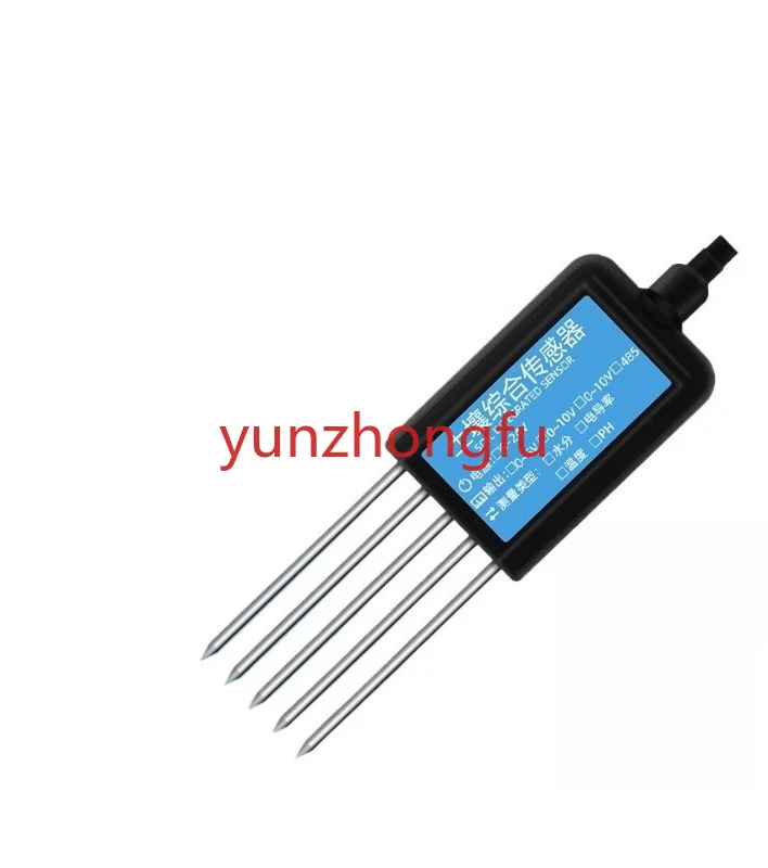 

Soil All-in-one Sensor Suitable for Nitrogen, Phosphorus and Potassium Conductivity, Water PH,Soil Quality Detector